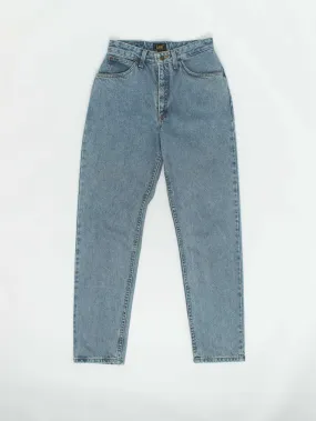 Vintage Lee stonewash blue high waisted jeans 29 X 30