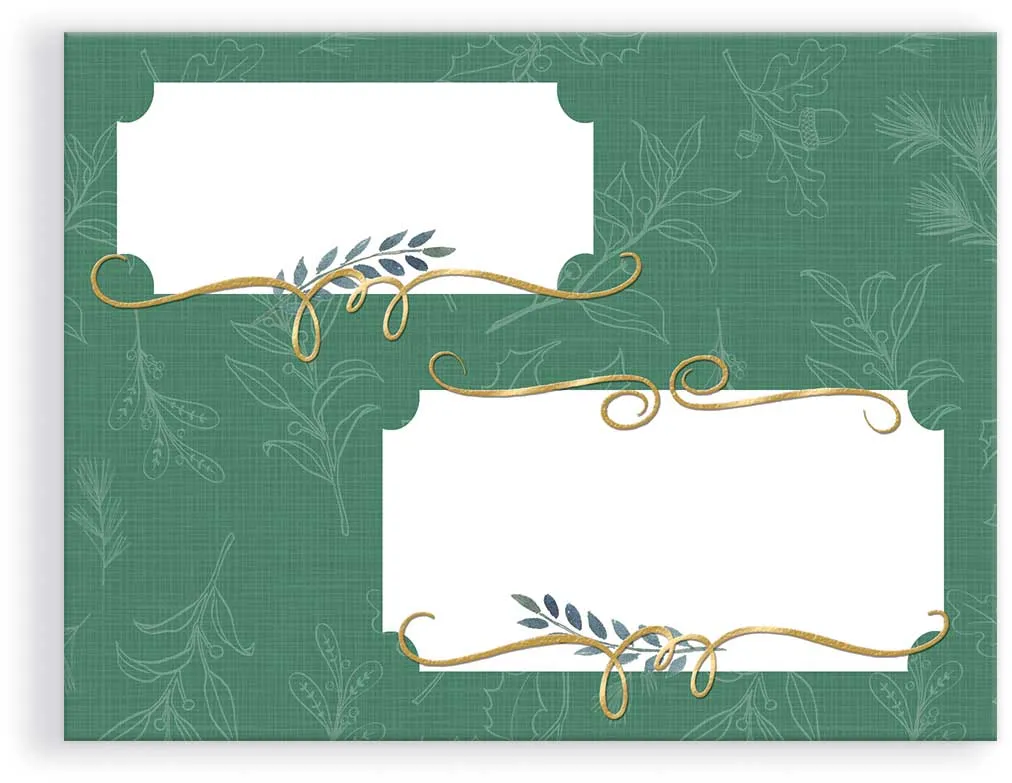 Wintergreen Deer Holiday Card Trio Set