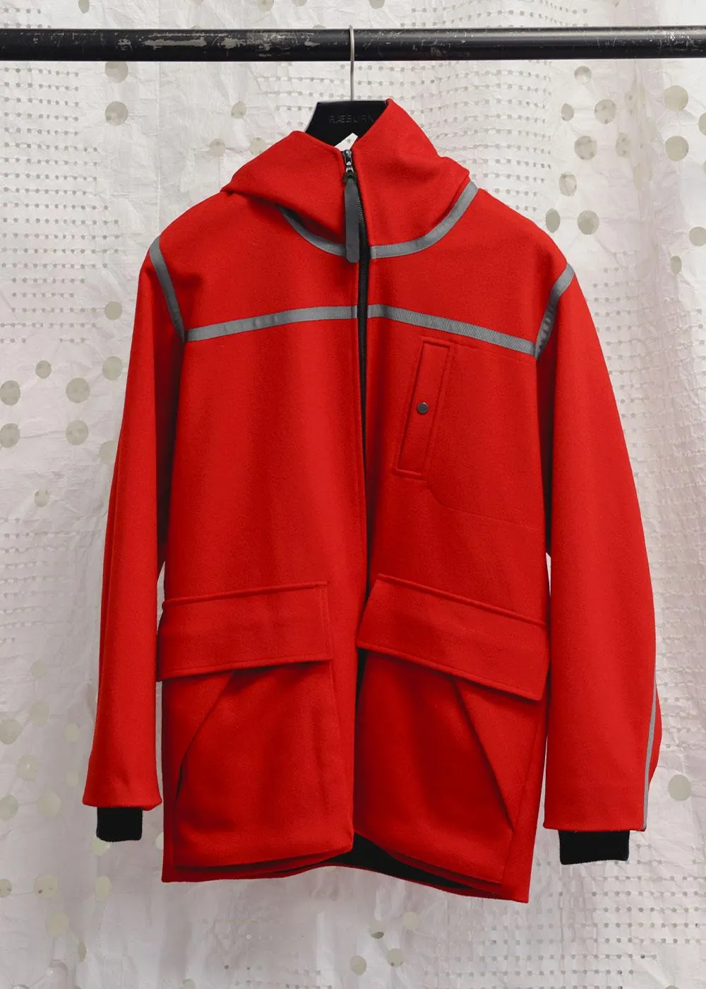 Wool Jacket Red