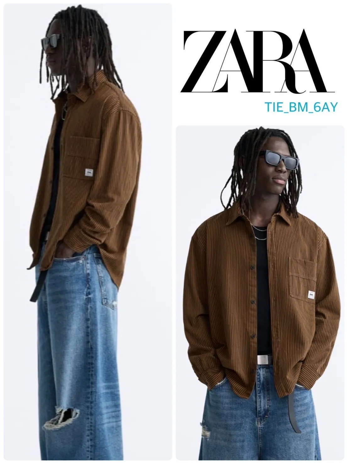 ZARA  |STRIPED SHIRT