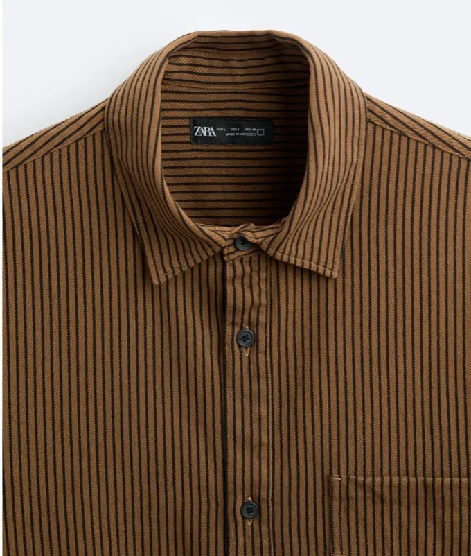 ZARA  |STRIPED SHIRT