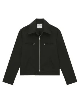 ZIP-UP SHIRT JACKET